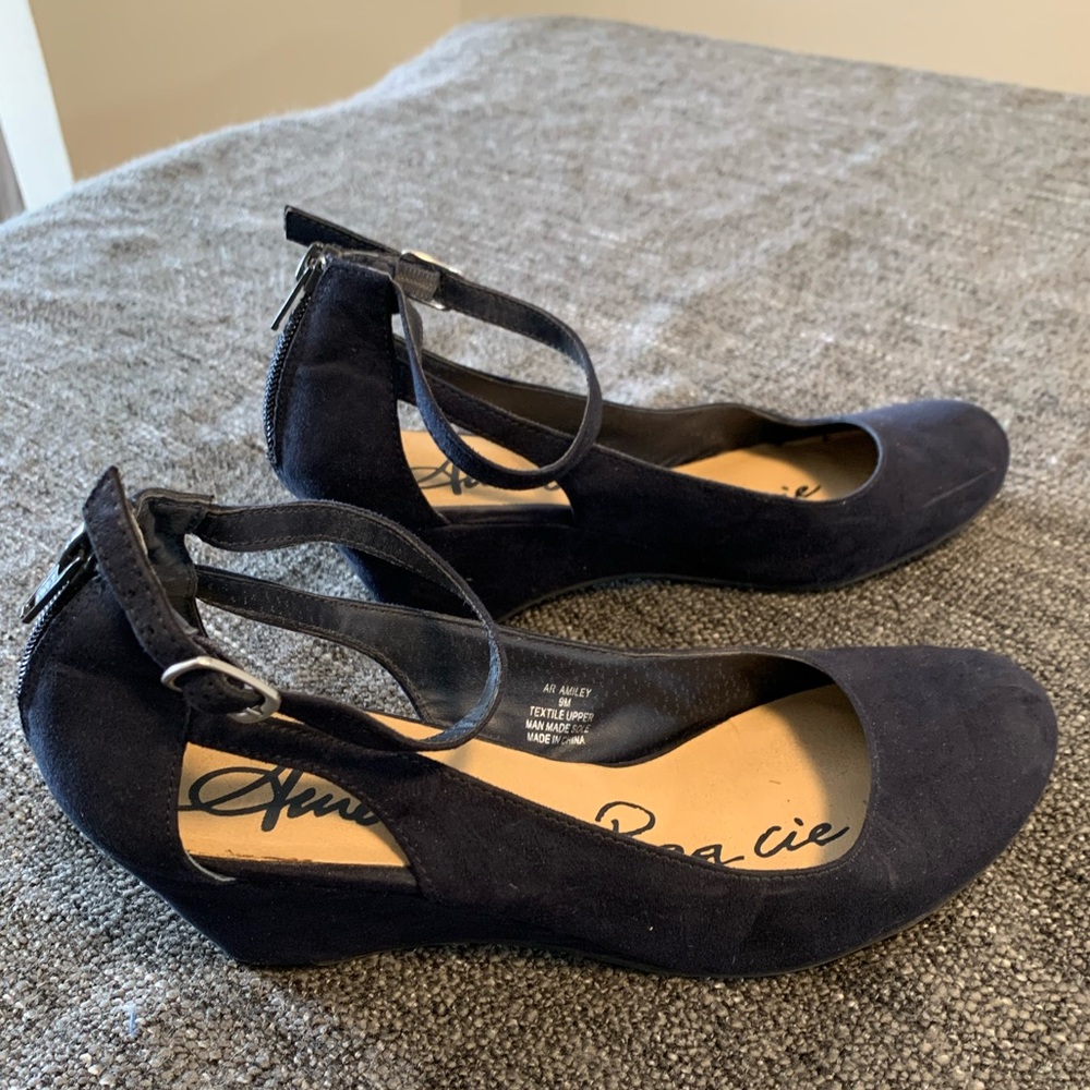 American Rag Navy Wedges. Size 9M